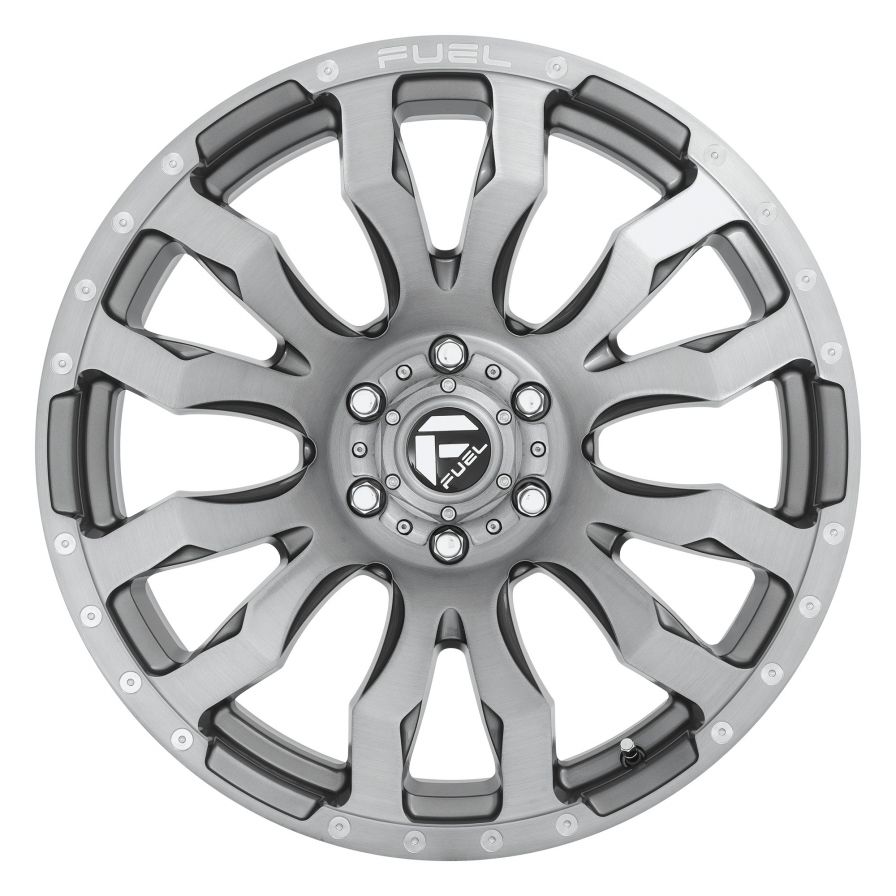 Fuel Wheels<br>Blitz Brushed Gun Metal Grey (20x10)